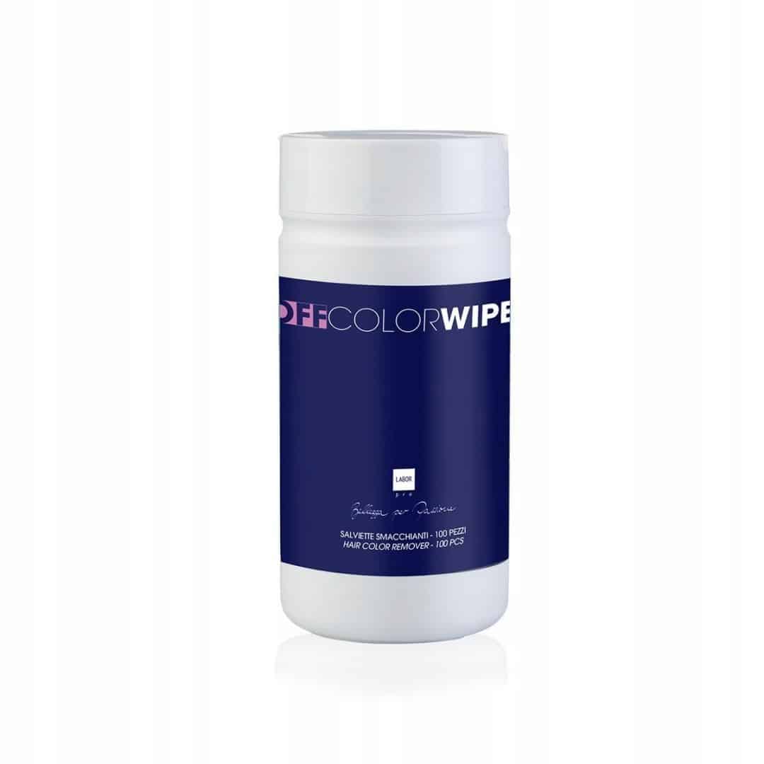 E601 LABOR , OFF CHUSTECZKI DO USUWANIA zabrudzeń po koloryzacji włosów 100 SZT