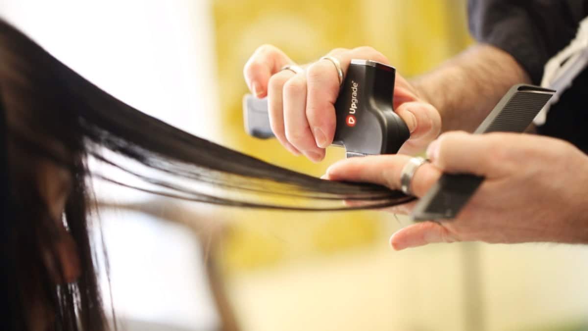 UG104 UPGRADE , Elektryczny nóż fryzjerski , nóż do stylizacji włosów , maszynka do włosów - obrazek 6