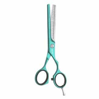 Degażówki fryzjerskie jednostronne Jaguar PASTELL PLUS offset ES 40 5,5" WHITE LINE mint - More JAGUAR nr.24