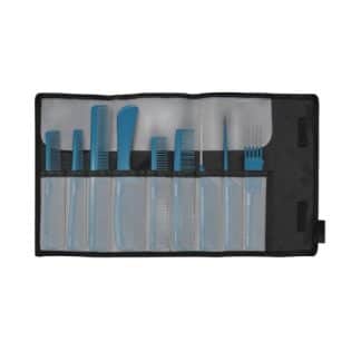 Zestaw grzebieni fryzjerskich 9 szt. k. Atlantic Blue - More JAGUAR nr.11