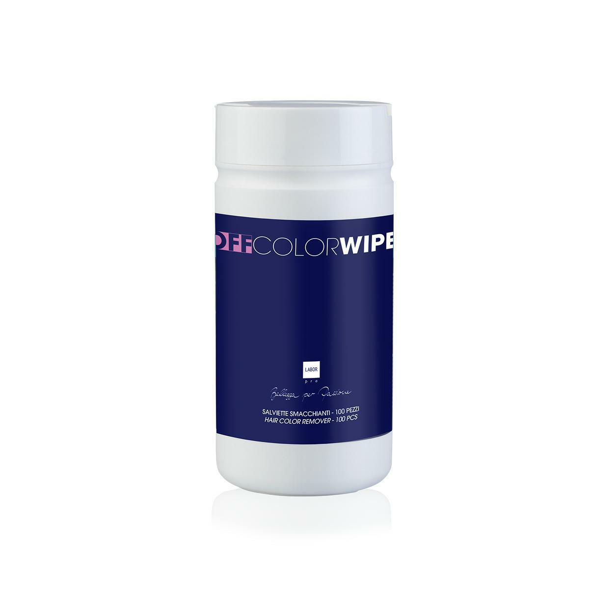 E601 LABOR , OFF CHUSTECZKI DO USUWANIA zabrudzeń po koloryzacji włosów 100 SZT - obrazek 3