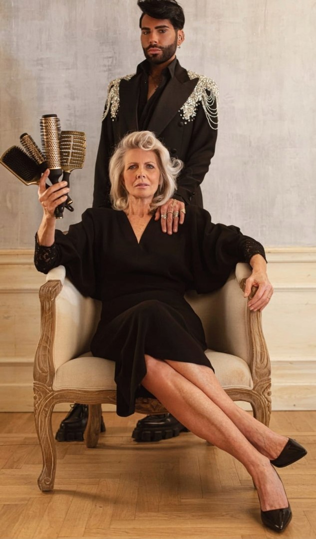 Szczotka do modelowania włosów zaprojektowana przez federico fashion style - obrazek 39