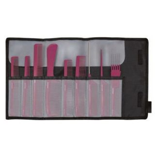 Zestaw grzebieni fryzjerskich 9 szt. k.berry - More JAGUAR nr.11