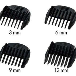 Nakładki dystansowe do maszynki fryzjerskiej bezprzewodowej JAGUAR J-CUT 60 Li 4szt. (3,6,9,12mm)