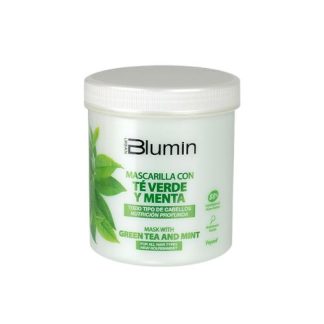 BLUMIN - GREEN TEA & MINT MASK - Maska zielona herbata i mięta do włosów cienkich i przetłuszczających się 700 ml