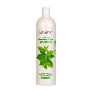 BLUMIN - GREEN TEA & MINT SHAMPOO - Szampon zielona herbata i mięta do włosów cienkich i przetłuszczających się 1000 ml