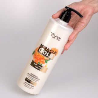 MIRACLE GOLD ANTI FRIZZ Maska do włosów grubych i puszących się 1000 ml