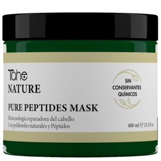 NATURE - PURE PEPTIDES MASK - Maska z naturalnymi polifenolami przeciw łamliwości włosów 400 ml